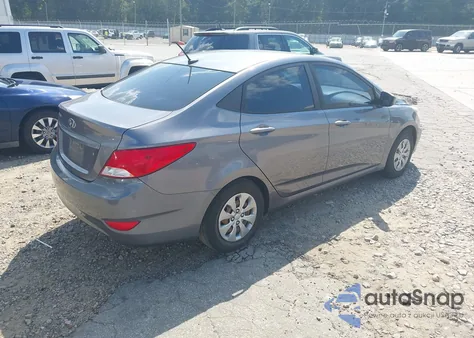 2017 Hyundai Accent Se from USA, damaged, VIN KMHCT4AE7HU212903